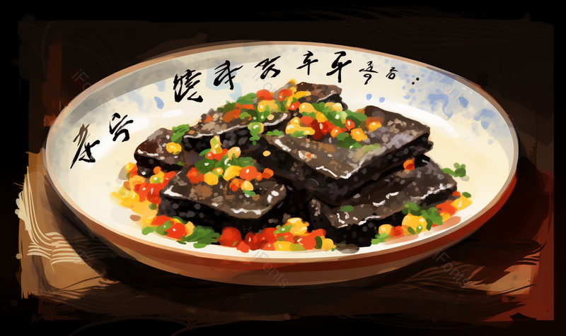 长沙臭豆腐,插画/手绘图,插画/手绘图库,插画/手绘图下载,插画/手绘